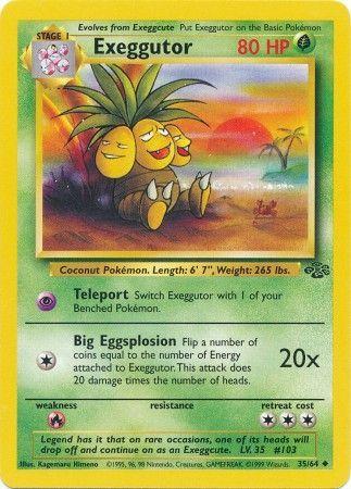 Exeggutor 035  - Unlimited Jungle - Uncommon