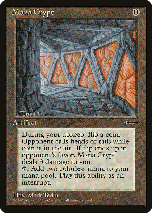 Mana Crypt (MEDIA-) - HarperPrism Book Promos