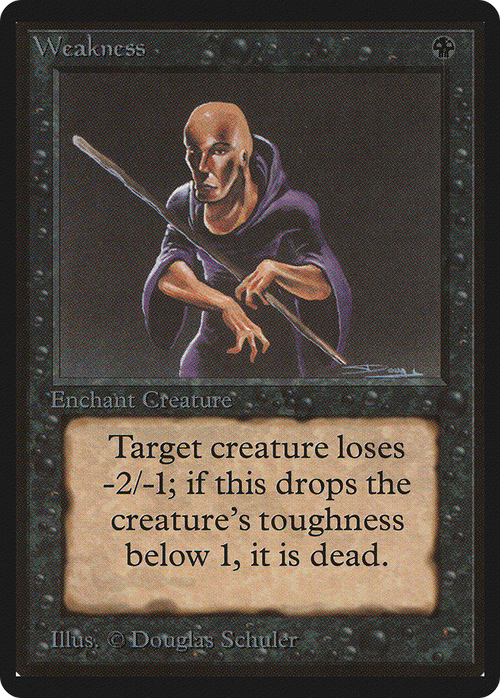 Weakness (LEB-) - Limited Edition Beta