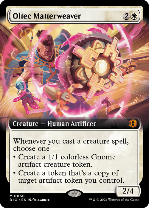Oltec Matterweaver (Extended Art) (BIG-068) - The Big Score: (Extended Art)