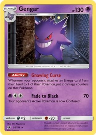 Gengar (Prerelease Kit Exclusive) 038/111  Deck Exclusives - Rare