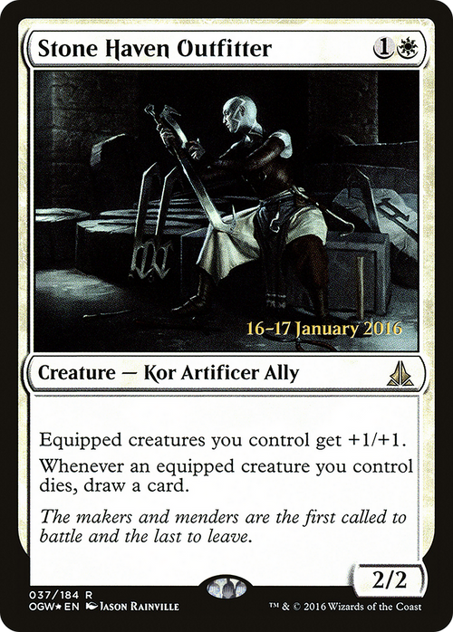 Stone Haven Outfitter (PRE-37S) - Oath of the Gatewatch Promos Foil