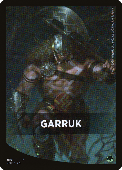 Garruk Theme Card (JMP-016) - Jumpstart Front Cards