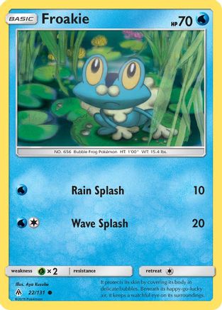Froakie (22) (22) 022  SM  Forbidden Light - Common