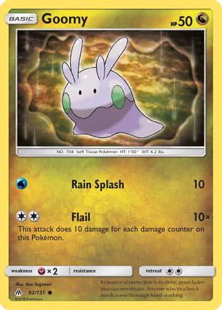 Goomy (92) (92) 092  - Reverse Holofoil SM  Forbidden Light - Common