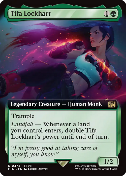 Tifa Lockhart (Extended Art) (FIN-473) - FINAL FANTASY: (Extended Art) Foil
