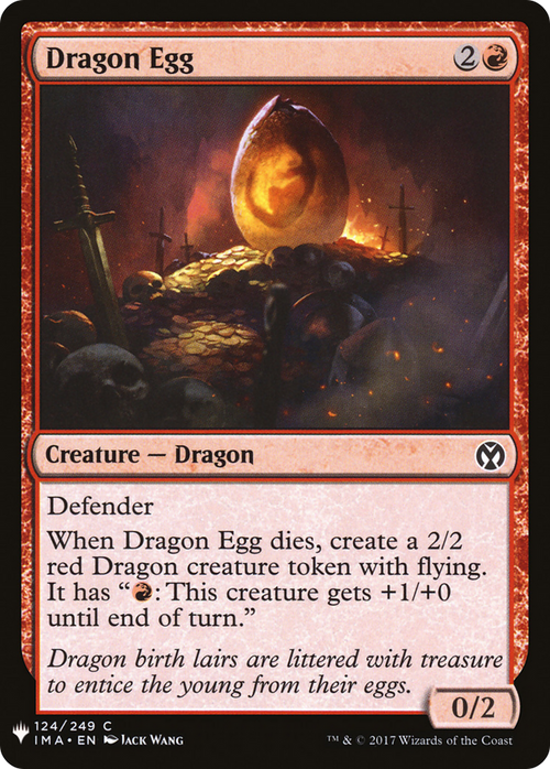 Dragon Egg (LIST-IMA-124) - The List