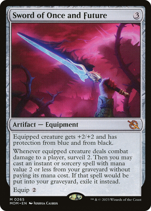 Sword of Once and Future (MOM-265) - March of the Machine