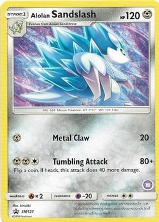 Alolan Sandslash (16)  SM Trainer Kit Alolan Sandslash & Alolan Ninetales - Promo