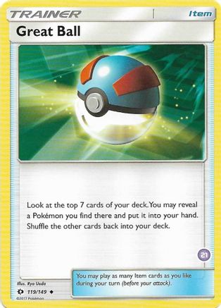 Great Ball (#21, Alolan Sandslash Half-Deck)  SM Trainer Kit Alolan Sandslash & Alolan Ninetales - Uncommon