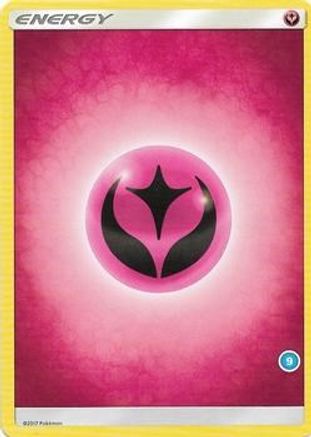 Fairy Energy (9)  SM Trainer Kit Alolan Sandslash & Alolan Ninetales - Common