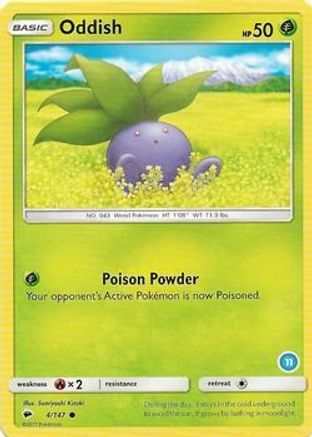 Oddish (11)/147  SM Trainer Kit Alolan Sandslash & Alolan Ninetales - Common