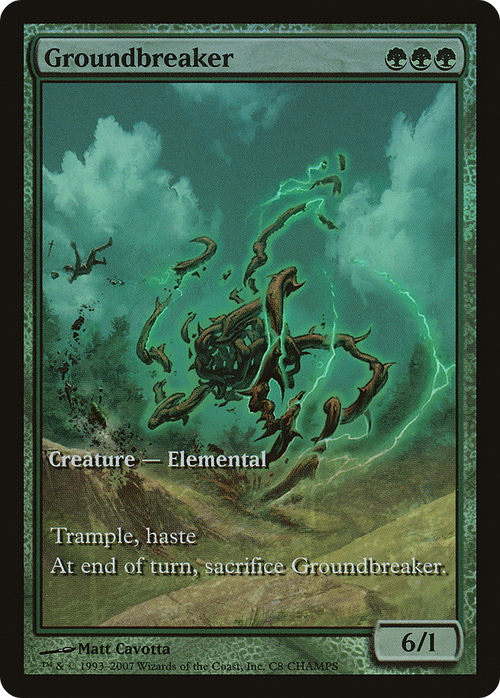 Groundbreaker (CHAMPS-008) - Champs and States Foil