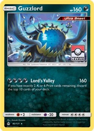 Guzzlord (Pokemon League) 080/131  - Reverse Holofoil League & Championship Cards - Promo