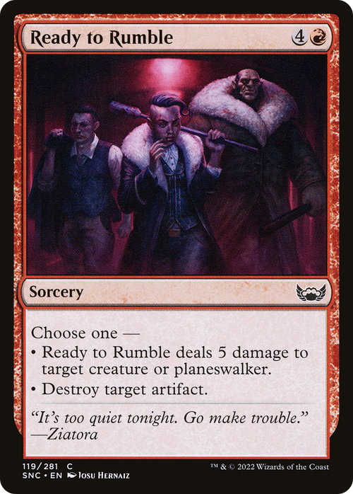 Ready to Rumble (SNC-119) - Streets of New Capenna