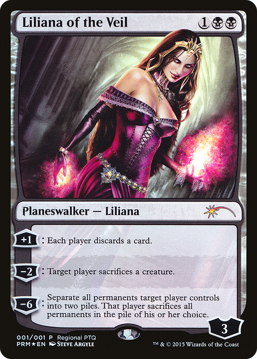 Liliana of the Veil (PTP-2015) - Pro Tour Promos Foil