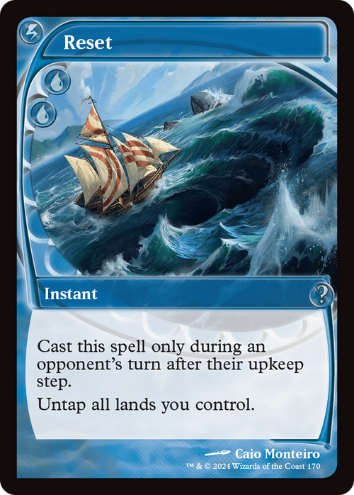 Reset (Future Sight) (MB2-170) - Mystery Booster 2 Foil