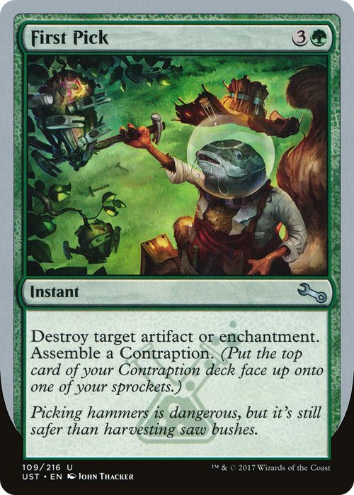 First Pick (UST-109) - Unstable Foil