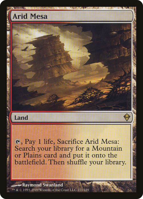 Arid Mesa (ZEN-211) - Zendikar