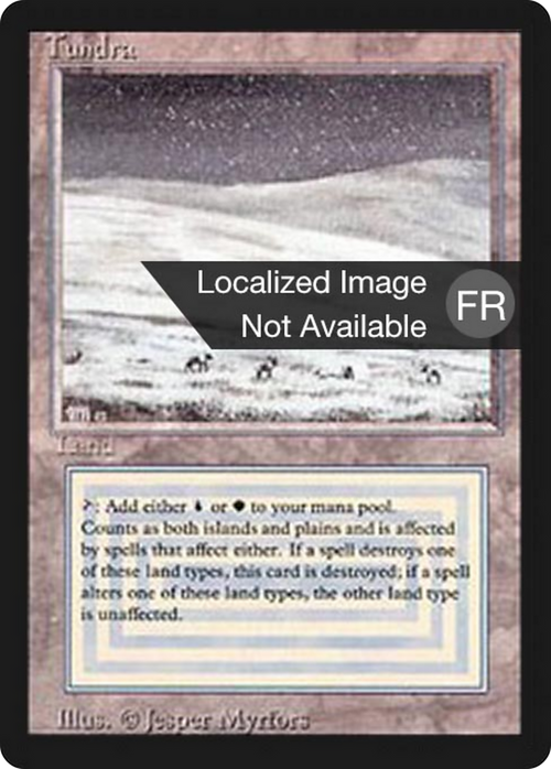 Tundra (FBB-) - Foreign Black Border