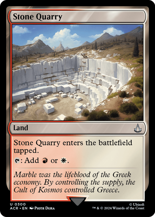Stone Quarry (ACR-300) - Assassin's Creed