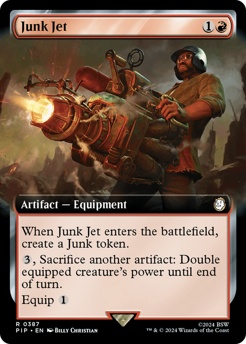 Junk Jet (Extended Art) (PIP-387) - Fallout: (Extended Art)
