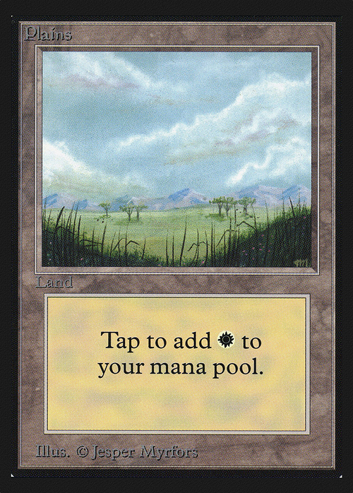 Plains (B) (CE) (CED-290) - Collectors' Edition
