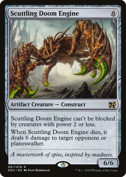 Scuttling Doom Engine (DDU-061) - Duel Decks: Elves vs. Inventors