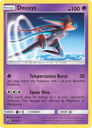 Deoxys (69) (69) 069  SM  Celestial Storm - Rare