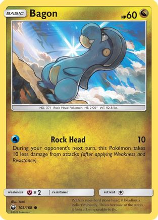 Bagon (103)/168  SM  Celestial Storm - Common
