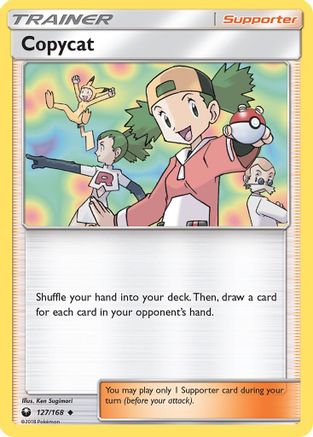 Copycat 127  - Reverse Holofoil SM  Celestial Storm - Uncommon