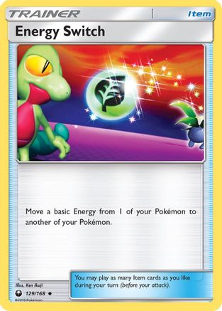 Energy Switch 129  - Reverse Holofoil SM  Celestial Storm - Uncommon