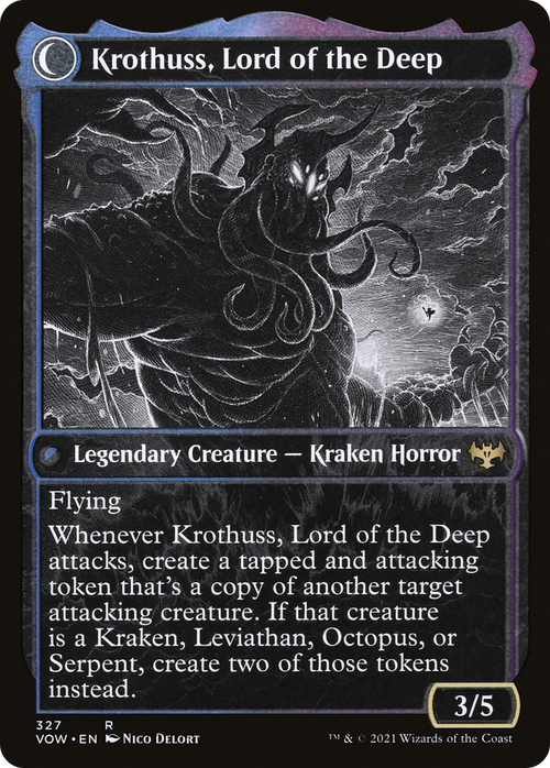 Runo Stromkirk (Showcase) (327) (VOW-327) - Innistrad: Crimson Vow: (Showcase, Double Faced Transform) Foil