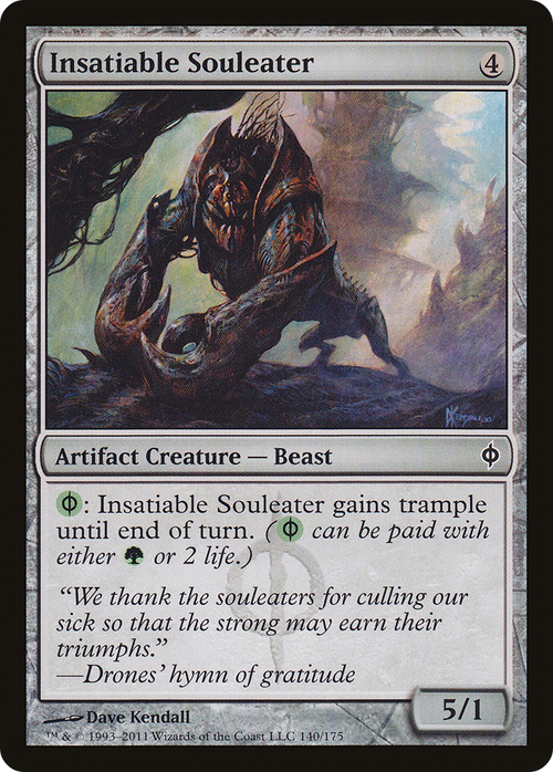 Insatiable Souleater (NPH-140) - New Phyrexia