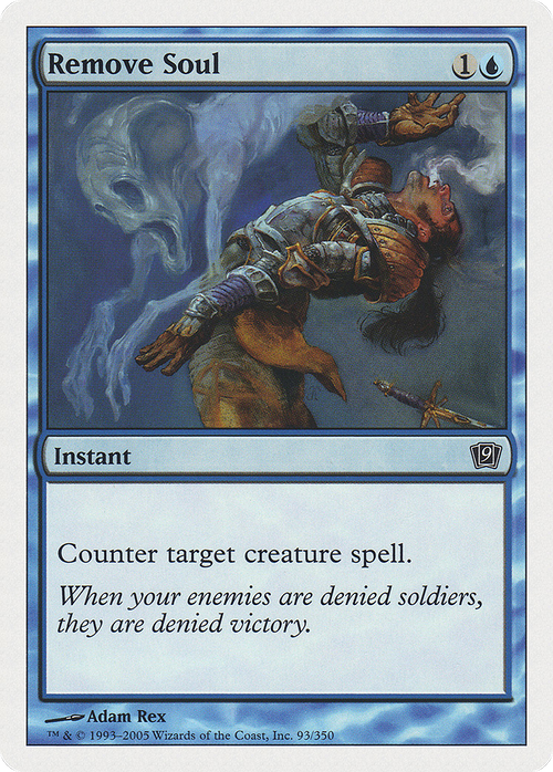Remove Soul (9ED-093) - 9th Edition Foil