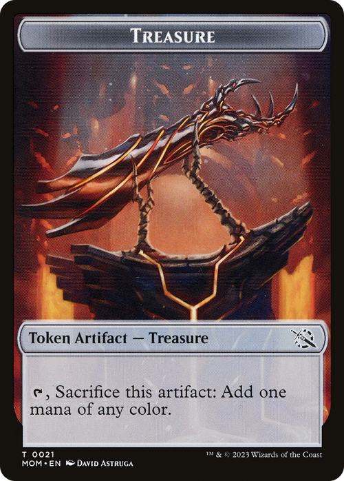 Treasure (TMOM-021) - March of the Machine Tokens