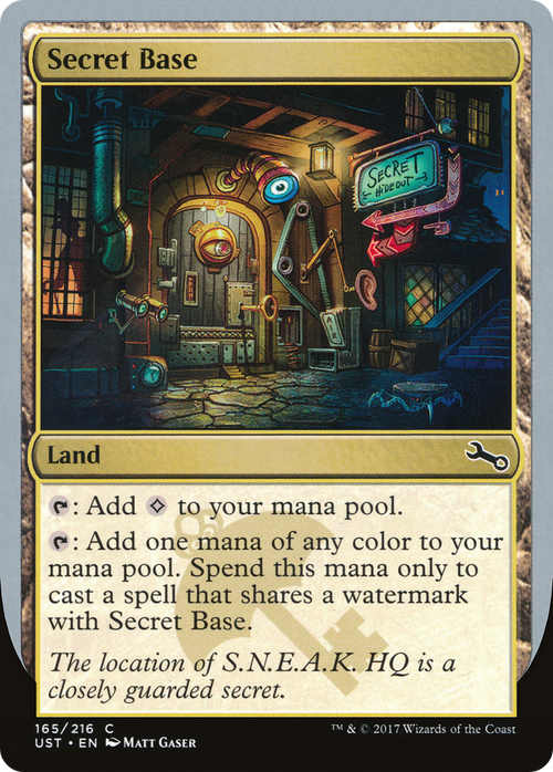 Secret Base (B) (UST-165B) - Unstable
