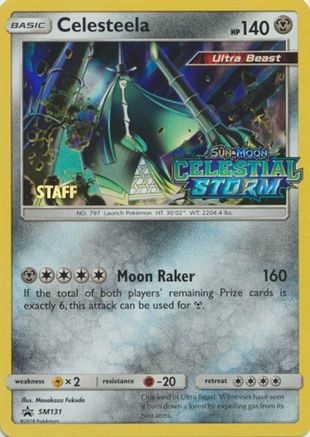 Celesteela - SM131 (Prerelease) [Staff]  - Holofoil SM Promos - Promo