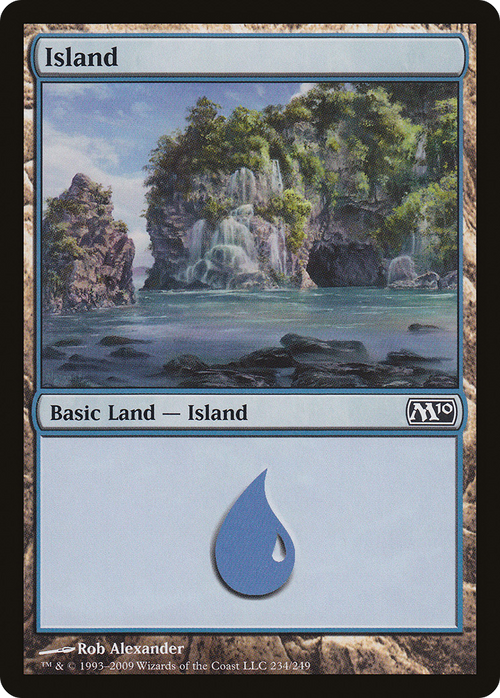 Island (234) (M10-234) - Magic 2010