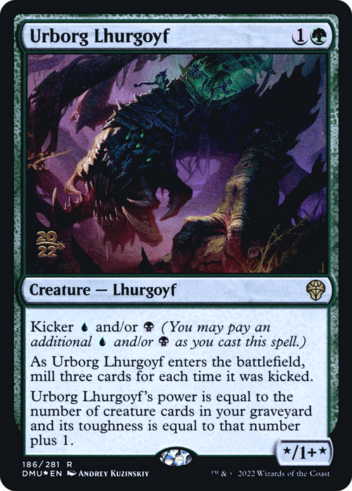 Urborg Lhurgoyf (PRE-186) - Dominaria United Promos Foil