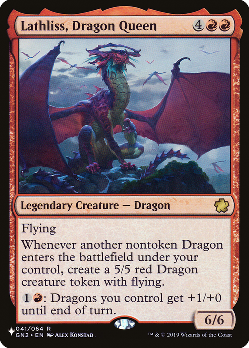 Lathliss, Dragon Queen (LIST-041/064) - The List