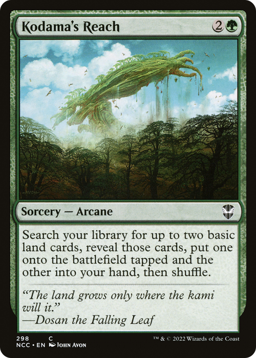 Kodama's Reach (NCC-298) - New Capenna Commander