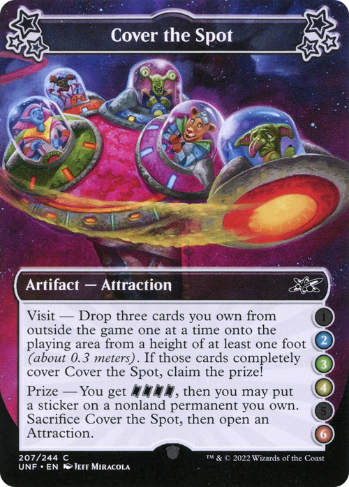Cover the Spot (2-3-4-6) (UNF-207) - Unfinity Foil