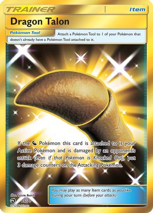 Dragon Talon (Secret)  - Holofoil Dragon Majesty - Secret Rare