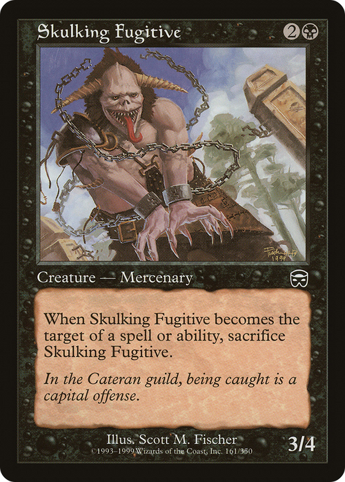 Skulking Fugitive (MMQ-161) - Mercadian Masques