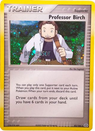 Professor Birch (2006)  - Holofoil Professor Program Promos - Promo