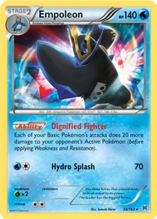 Empoleon - 38/162 (Battle Arena Deck Exclusive)/162  Deck Exclusives - Rare