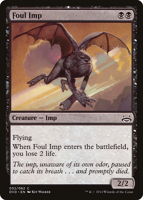 Foul Imp (DD3-032) - Duel Decks Anthology: Divine vs. Demonic