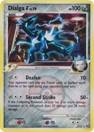 Dialga G (League Promo) 007/127  - Reverse Holofoil League & Championship Cards - Promo