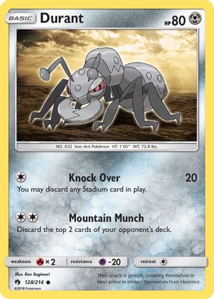 Durant 128  SM  Lost Thunder - Common